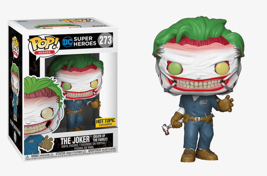 FUNKO POP! THE JOKER (DEATH OF THE FAMILY) #273 DC SUPER HEROES HOT TOPIC EXCLUSIVE