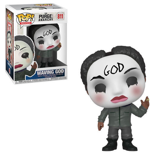 Funko Pop Movies: The Purge Anarchy - Waving God 811 + PoP Protector