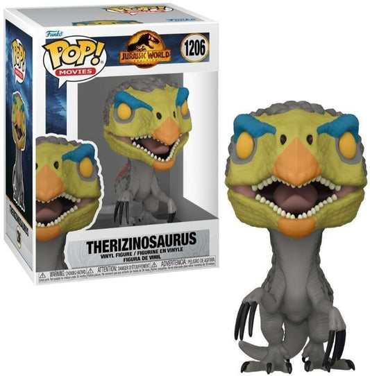 Funko Pop Jurassic World Dominion - Therizinosaurus 1206 Movies + PoP Protector