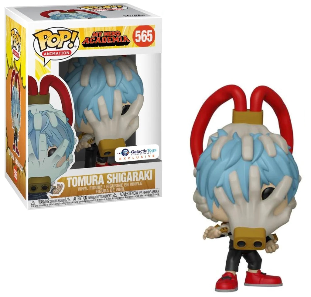 FUNKO POP! ANIMATION: MY HERO ACADEMIA [MHA] - TOMURA SHIGARAKI GALACTIC TOYS EXCLUSIVE #565 + Protector