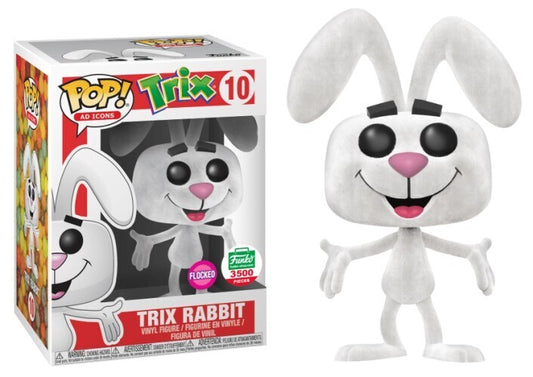 Funko Pop! Trix: Trix Rabbit LE 3500 (Flocked) [Funko Exclusive] + PoP Protector