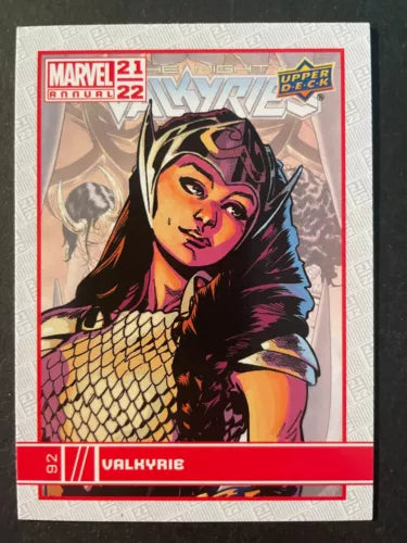 VALKYRIE 2021-22 Upper Deck Marvel Annual Base Card #92