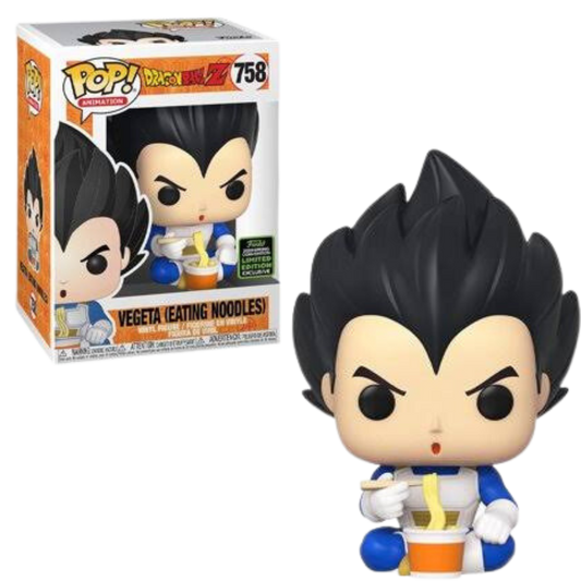 758 Vegeta (Eating Noodles) Shared con exclusive ramen Spring (shared) Convention (2020) Exclusive + Protector