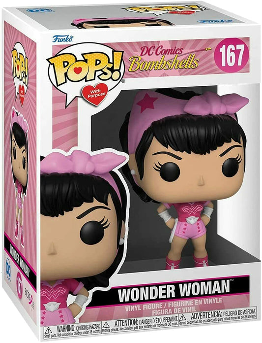 167	Wonder Woman PoPs with purpose DC Comics Bombshells Funko PoP!