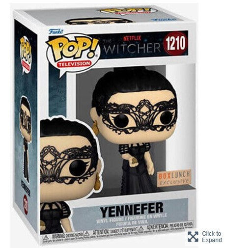 Yennifer In Cut Out Dress Funko Pop! Television The Witcher #1210 BOX LUNCH EXCLUSIVE