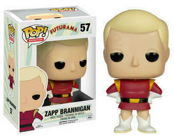 Funko PoP! Futurama Zapp Brannigan 57 + Free Protector Vaulted