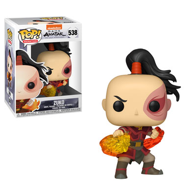 Funko POP! Animation - Avatar The Last Airbender Vinyl Figure - ZUKO #538 + PoP Protector