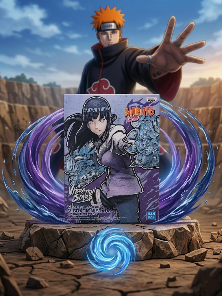 Naruto Shippuden Vibration Stars Hinata Hyuga Figure (Banpresto)