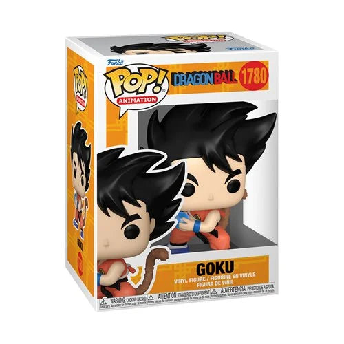 Dragon Ball Goku with Tail (Kamehameha) Funko Pop! Vinyl Figure 1780 + Protector