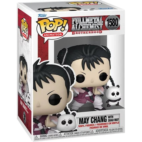 Fullmetal Alchemist: Brotherhood May Chang with Shao May Pop! Vinyl Figure and Buddy #1580 + PoP Protector