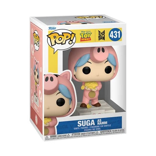 Toy Story x TinyTAN K-pop BTS Suga as Hamm Funko Pop! Vinyl Figure #431 + Protector