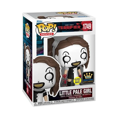 Preorder Terrifier Little Pale Girl Glow-in-the-Dark Funko Pop! Vinyl Figure #1749 - Specialty Series