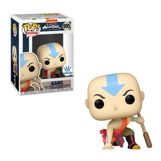 Funko POP! Animation: Avatar The Last Airbender #995 - AANG Funko Shop Exclusive + PROTECTOR