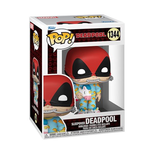 Deadpool Parody Sleepover Deadpool Funko Pop! Vinyl Figure #1344 + PoP Protector