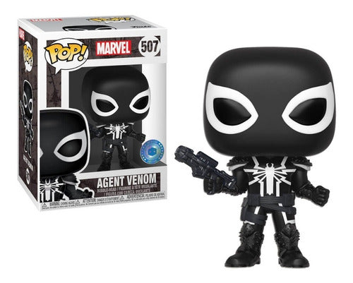 Funko POP! Marvel #507 - Agent Venom Pop In A Box Exclusive (VAULTED) + PROTECTOR!