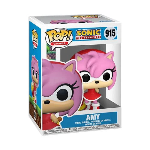 Sonic the Hedgehog Amy Funko Pop! Vinyl Figure #915 + PoP Protector