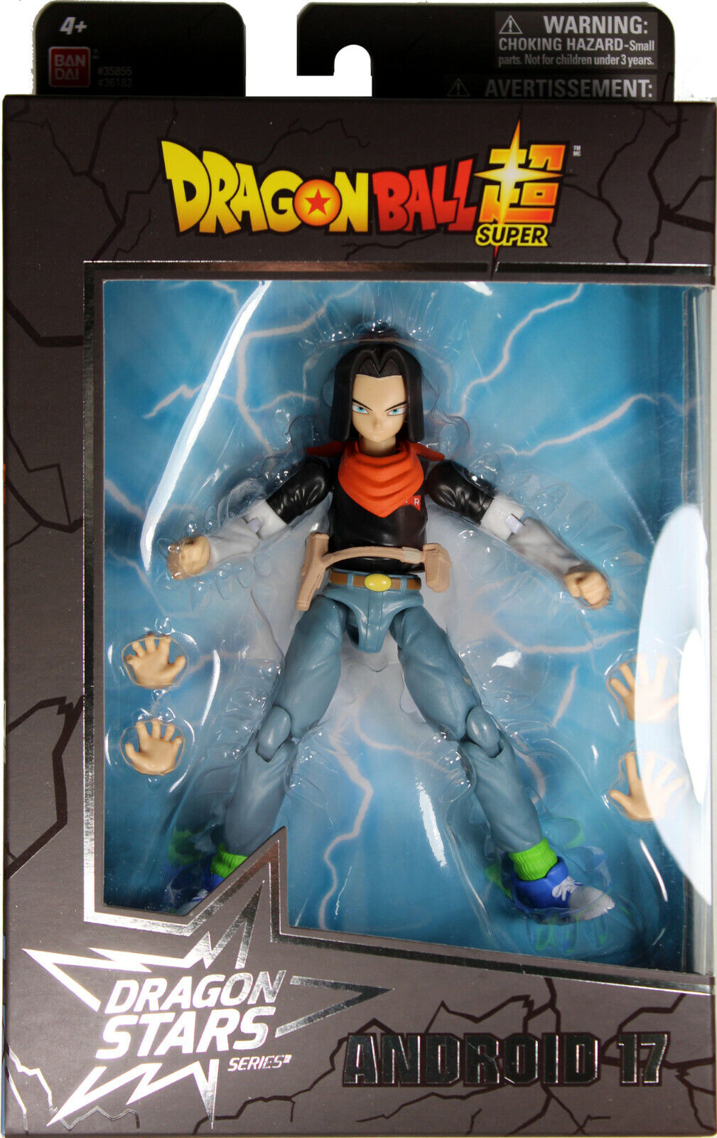 Dragon Stars Series 10 ~ ANDROID 17 ACTION FIGURE ~ DBS Super Dragonba ...