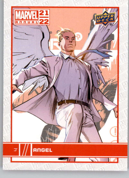 2021-22 Upper Deck Marvel Annual #4 Angel Marvel