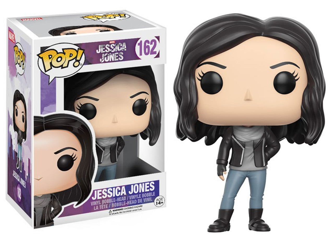 Funko POP! Marvel Jessica Jones #162 (VAULTED) + PROTECTOR!