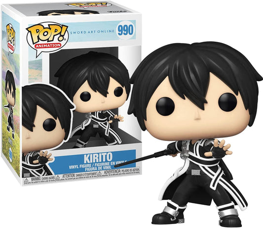 Funko POP! Animation SAO: Sword Art Online - Kirito #990 (VAULTED) + PROTECTOR!