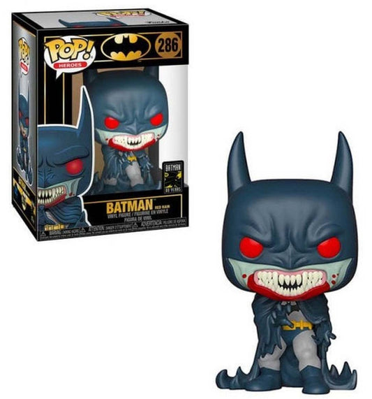 Funko POP! Heroes: Batman Red Rain #286 + PROTECTOR!
