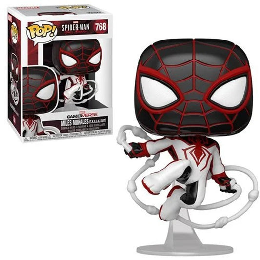 Funko POP! Marvel: Spider-Man #768 - Miles Morales (Track SUIT) + protector!