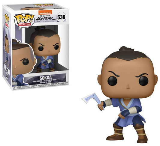 Funko POP! Animation: Avatar The Last Airbender #536 Sokka + PROTECTOR!