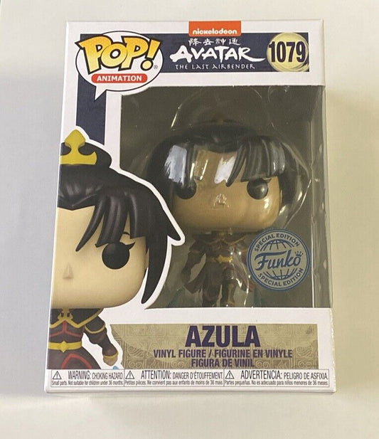 Funko POP! Animation: Avatar The Last Airbender - Azula Figure #1079 + PoP Protector