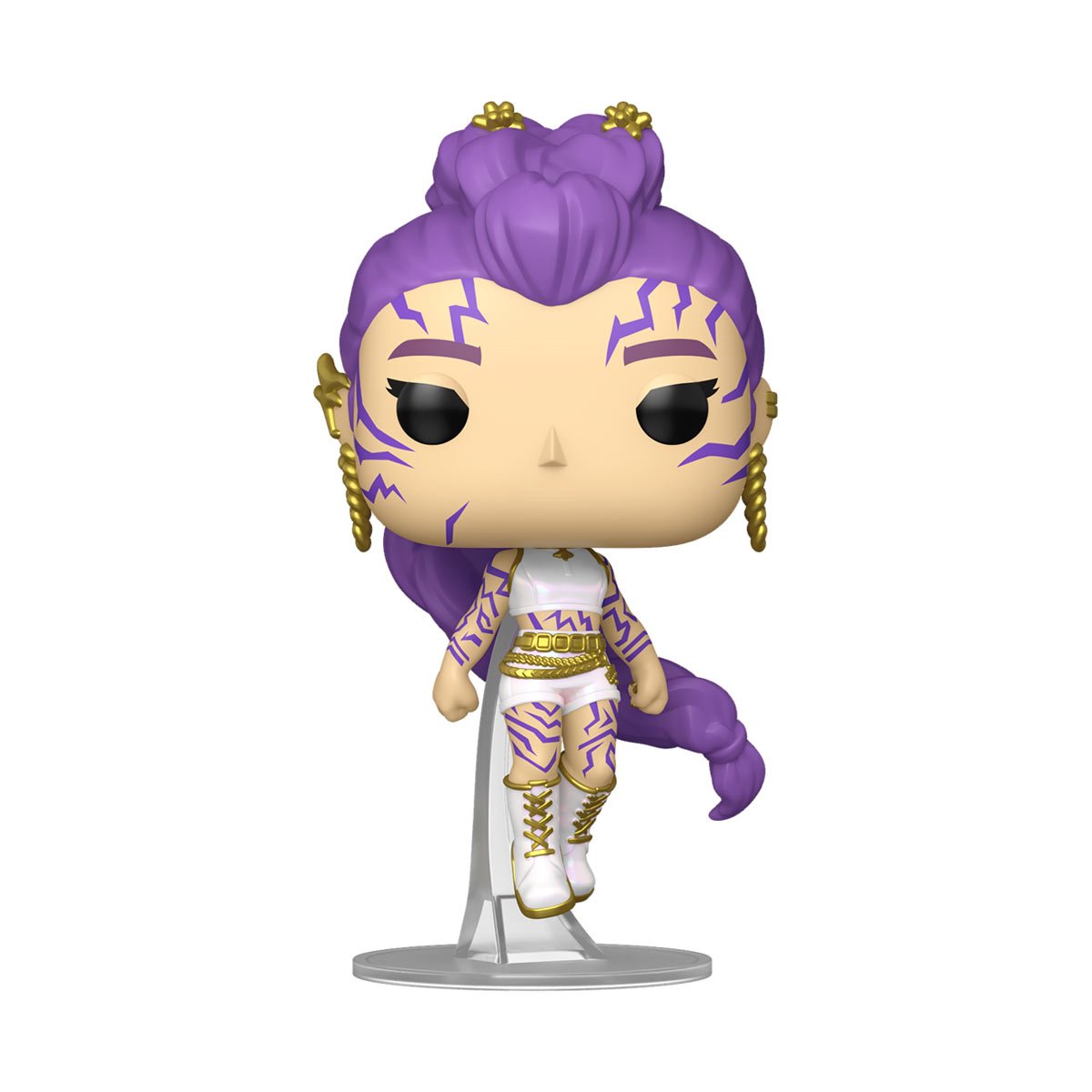 Funko Pop! K-pop Demon Hunters Wave 2 Rumi with Demon Marks 2430 GLOW CHASE Figure + Pop Protector