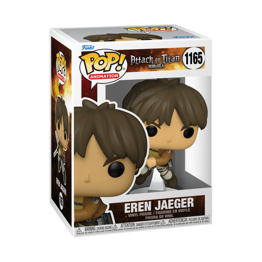 Funko POP! Animation: Attack On Titan - Eren Jaeger #1165 + PROTECTOR!