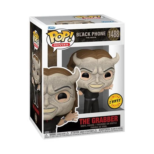 Funko Pop! Movies The Black Phone The Grabber #1488 Guaranteed Chase + PoP Protector