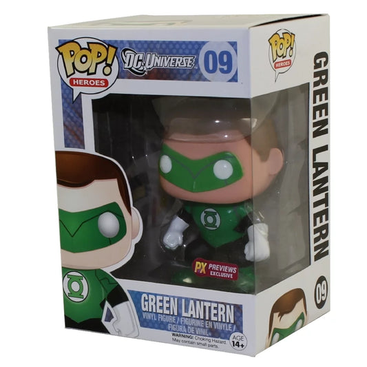 Funko POP! Heroes: DC #09 - Green Lantern PX Exclusive + PROTECTOR!