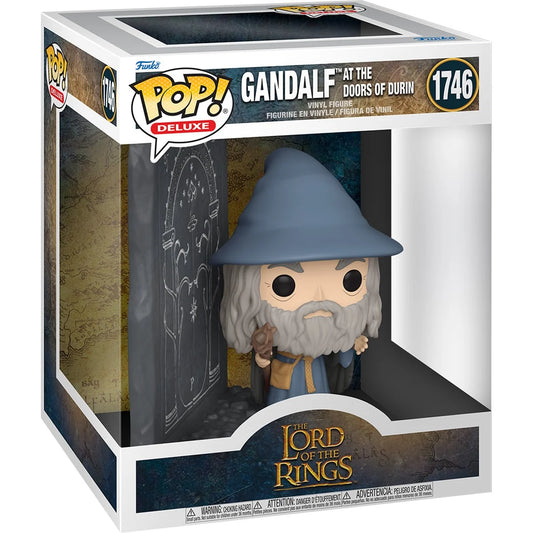 Preorder The Lord of the Rings Gandalf at The Doors of Durin Deluxe Funko Pop! Vinyl Figure #1746