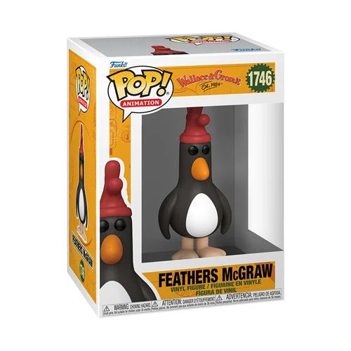 Wallace and Gromit Feathers McGraw Funko Pop! Vinyl Figure #1746 + PoP Protector