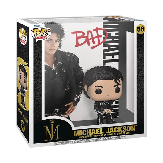 Michael Jackson Bad Funko Pop! Album Figure #56 with Case