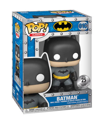 Batman Batman Funko PoP! 01C 25TH Anniversary Metal Tin - DC COMICS