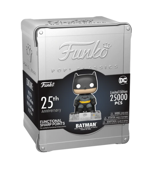 Batman Batman Funko PoP! 01C 25TH Anniversary Metal Tin - DC COMICS