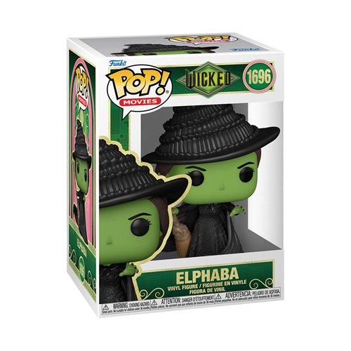 Wicked Part 1 Elphaba Funko Pop! Vinyl Figure #1696 + Protector