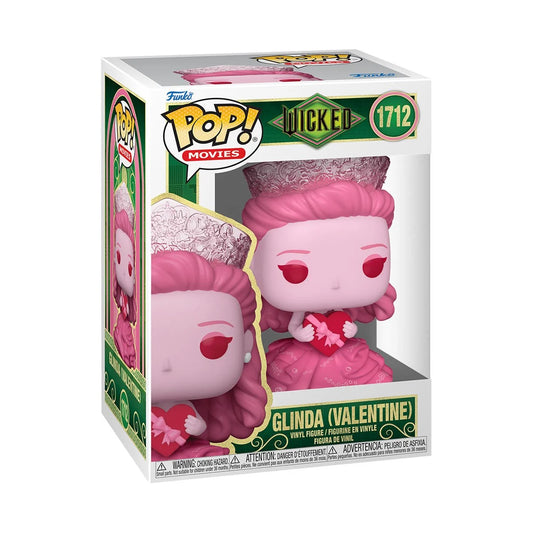 Wicked Glinda (Valentine) Funko Pop! Vinyl Figure #1712 + Pop Protector