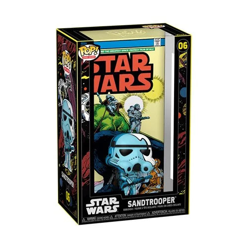 Star Wars Sandtrooper (1977) #31 Funko Pop! Comic Cover Figure #06 with Case