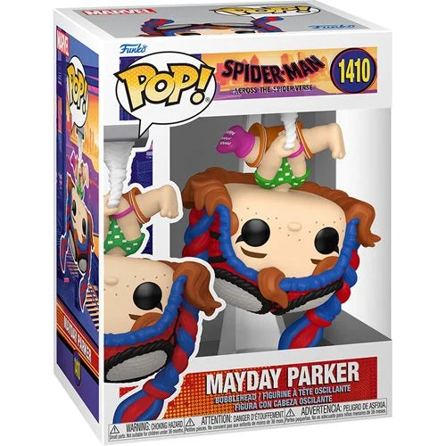 Spider-Man: Across The Spider-Verse Mayday Parker Funko Pop! Vinyl Figure #1410 + Free Protector