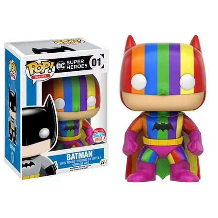 Funko POP! Heroes: DC #01 Batman NEW YORK COMIC CON + protector!