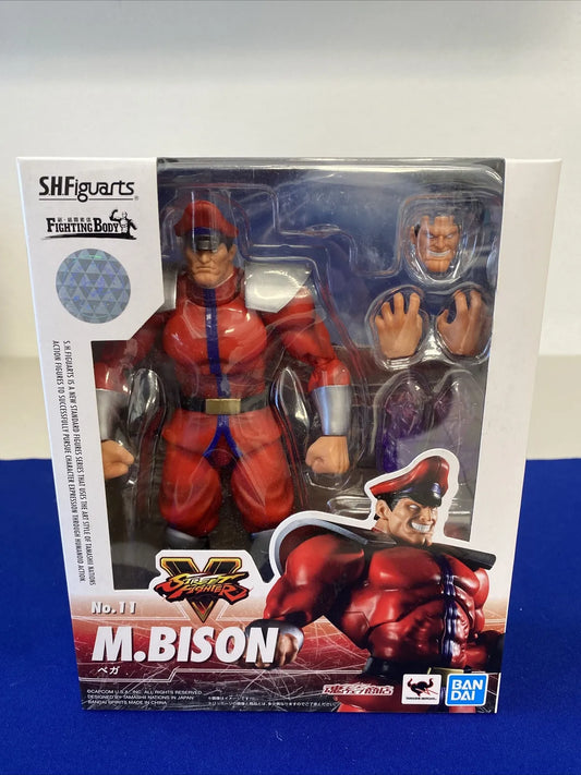 Brand New S.H. Figuarts - Street Fighter - M. Bison No. 11 Bandai Tamashi Nations - Capcom