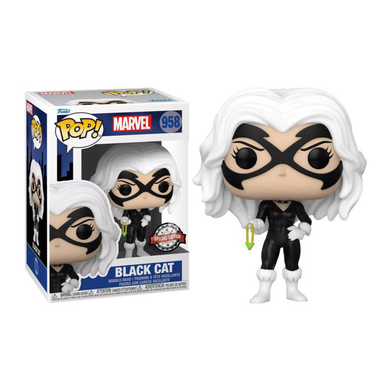 Funko POP! Marvel #958 - Black Cat Special Edition + PROTECTOR!