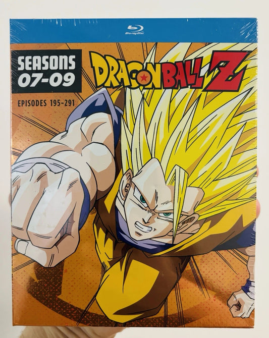 Dragon Ball Z: Seasons 7–9 (Blu-ray) – Brand New / Factory Sealed – Official FUNimation Release