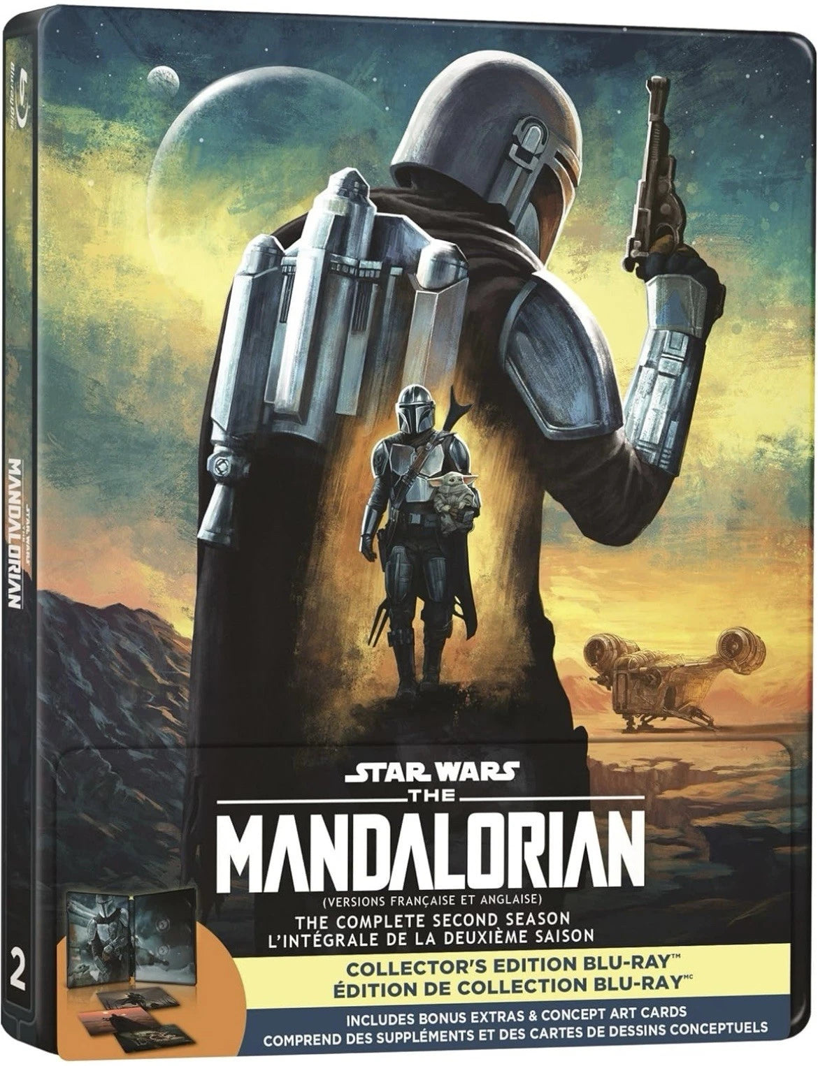 The Mandalorian: Season 2 (Steelbook Blu-ray) – Brand New / Factory Sealed