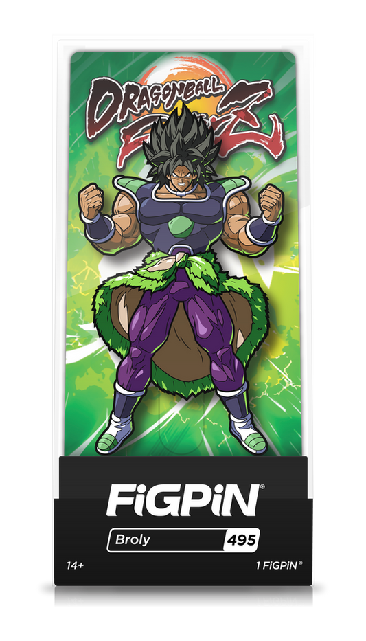 FIGPIN Dragonball Z Broly #495 Limited To 1000pcs