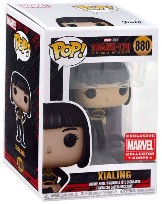 Funko POP! Marvel Studios Shang-Chi and the Legend of the Ten Rings - XIALING 880 Marvel Collector Corps Exclusive + PROTECTOR!