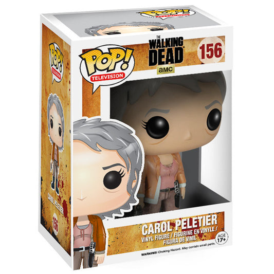 Funko Pop! The Walking Dead - Carol Peletier 156 + PROTECTOR! (VAULTED)