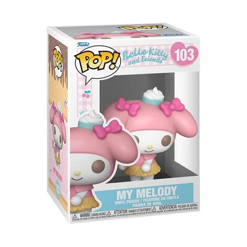 Preorder Hello Kitty and Friends My Melody (Ice Cream) Funko Pop! Vinyl Figure #103 + PoP Protector